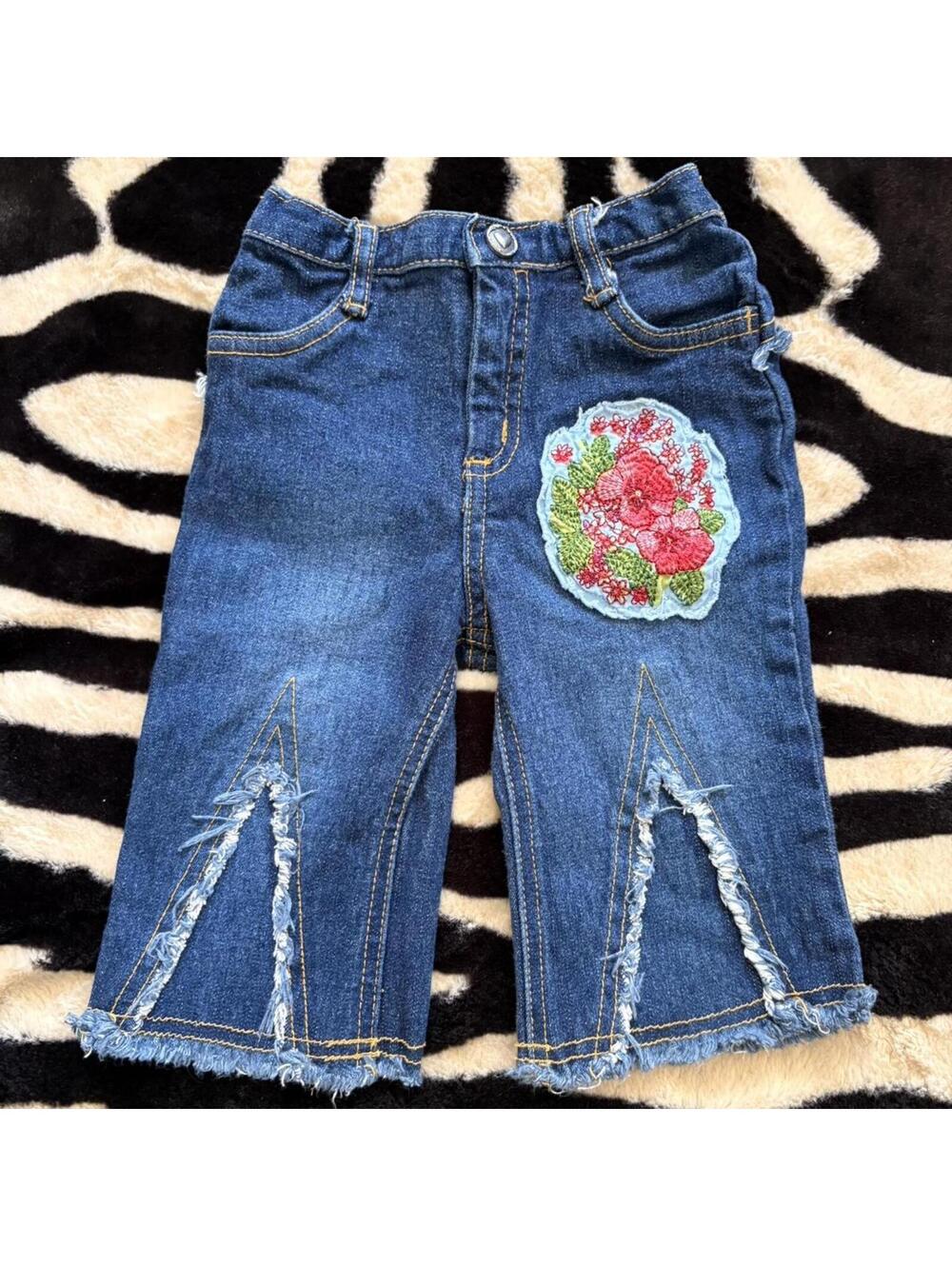 VINTAGE CHILDRENS PLACE DENIM BELLBOTTOM JEANS